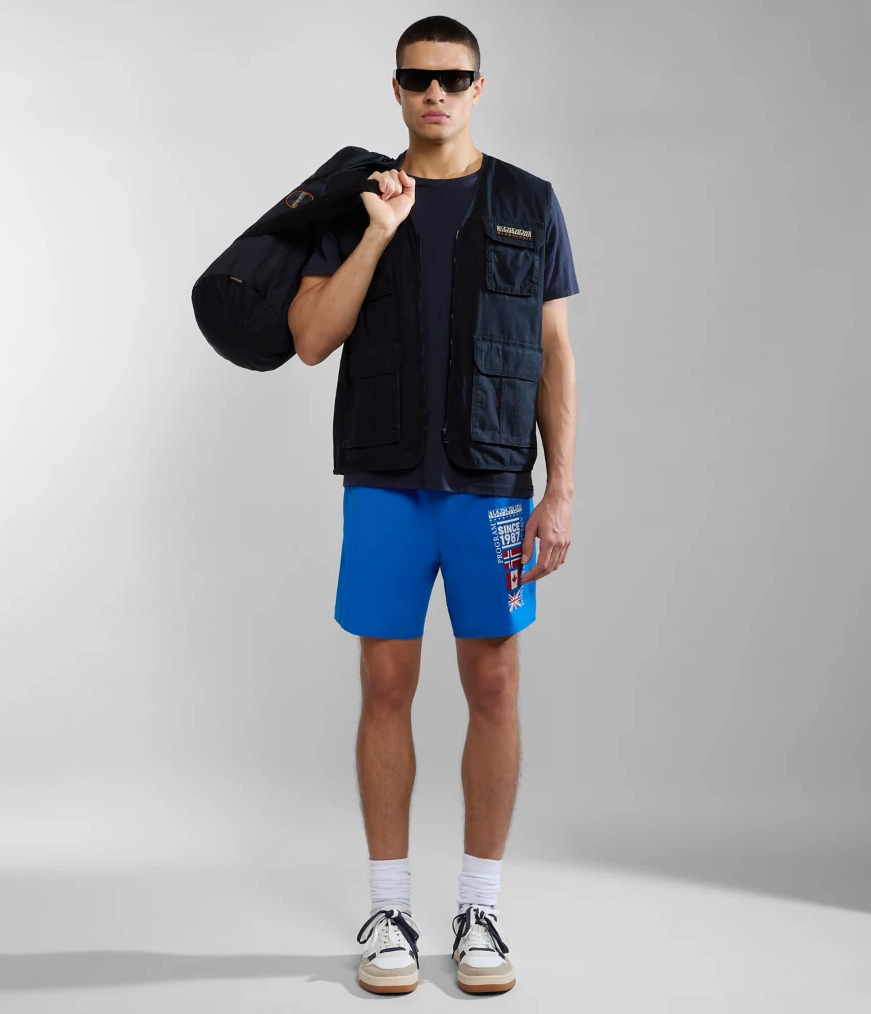 Ανδρικό Salis T-shirt Navy Μπλε Napapijri NP0A4H8D-1761