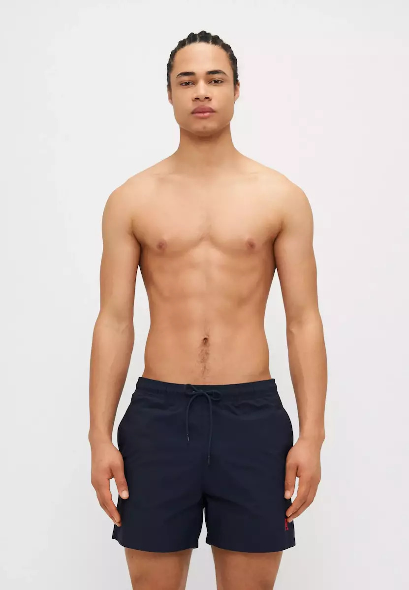 Ανδρικό TH Monogram Μαγιό Navy Μπλε Tommy Hilfiger UM0UM03579-DW5