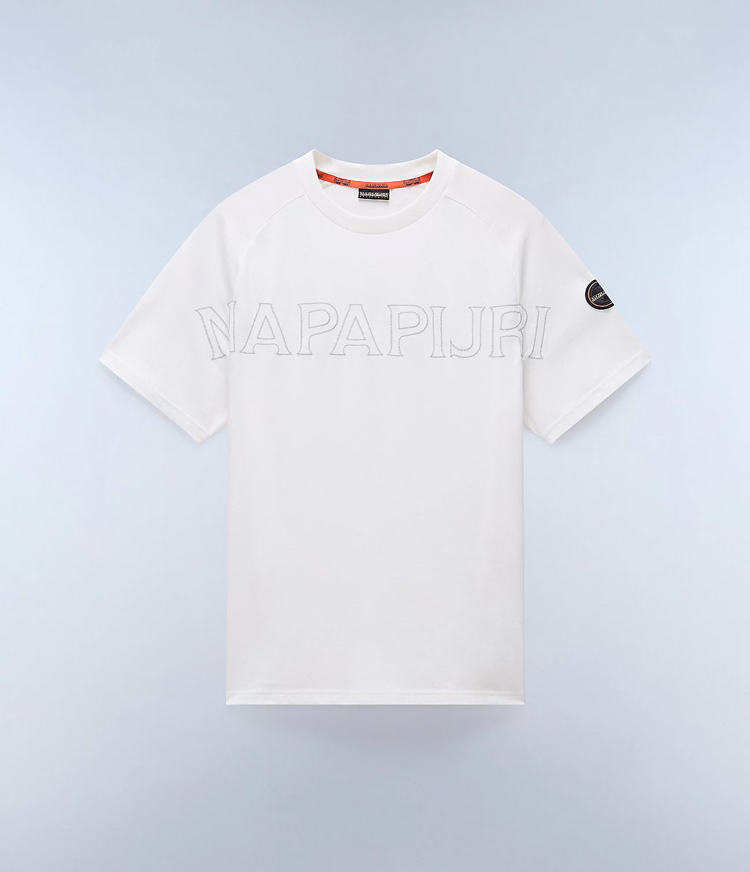Ανδρικό Ambra T-shirt Λευκό Napapijri NP0A4IEG-2061