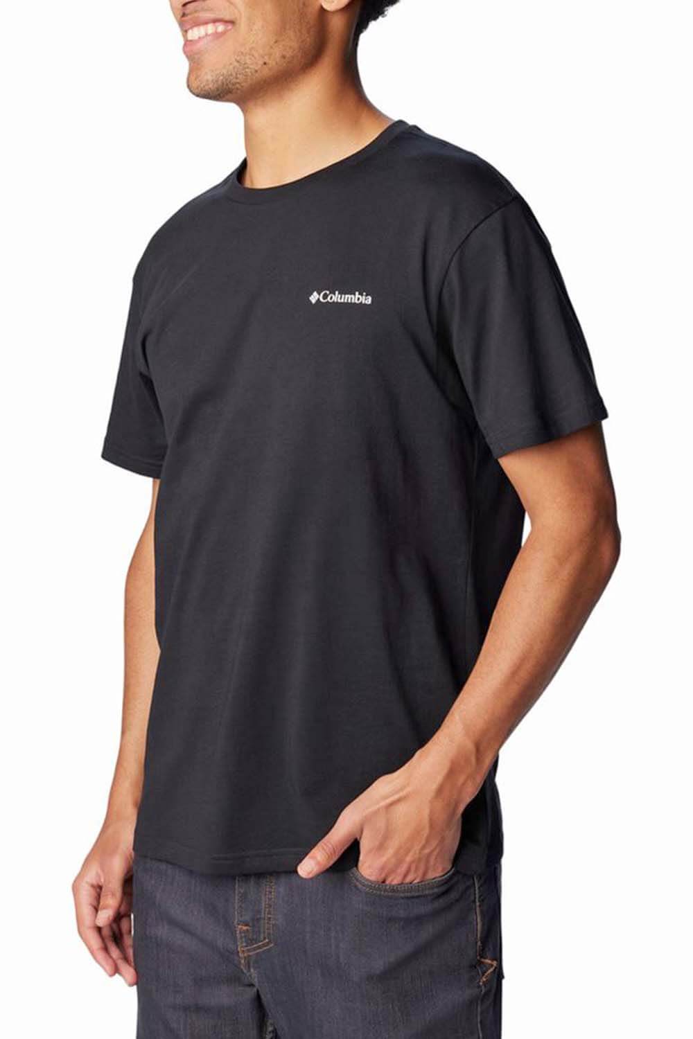 Ανδρικό CSC Basic Logo T-shirt Μαύρο Columbia 1680053-022