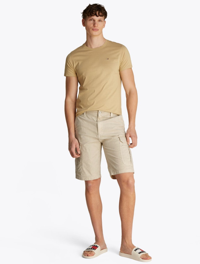 Ανδρική Cargo Βερμούδα Μπεζ Tommy Jeans DM0DM21952-ACG