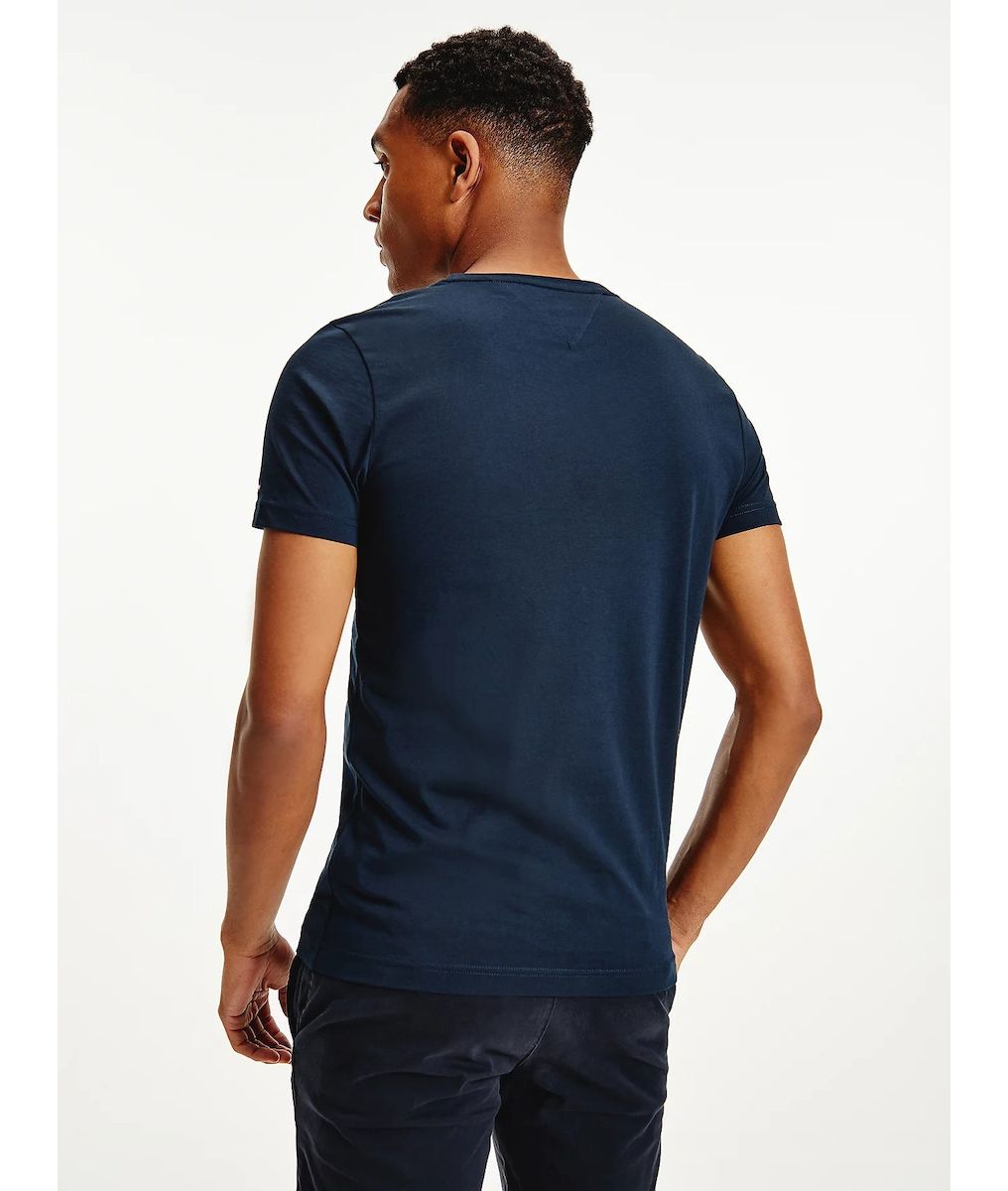 Ανδρικό T-shirt Navy Μπλε Tommy Hilfiger MW0MW11465-403