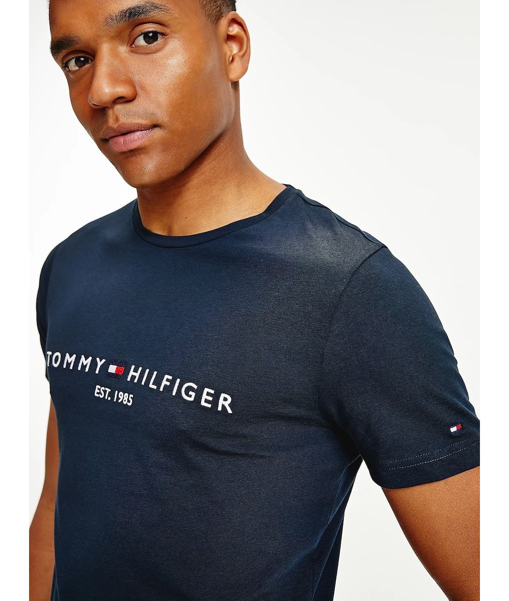 Ανδρικό T-shirt Navy Μπλε Tommy Hilfiger MW0MW11465-403