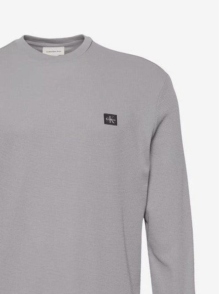 Ανδρικό Μακρυμάνικο T-shirt Γκρι Calvin Klein LV040EM217-RO2