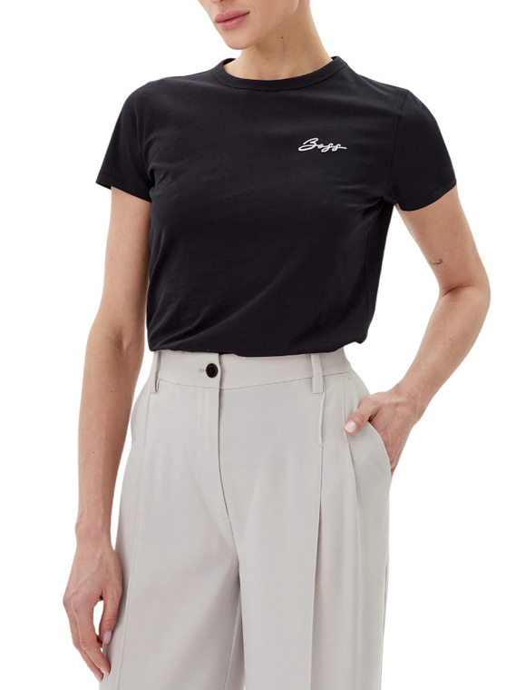 Γυναικείο C_Elogo 20 T-Shirt Μαύρο Boss 50541343-001