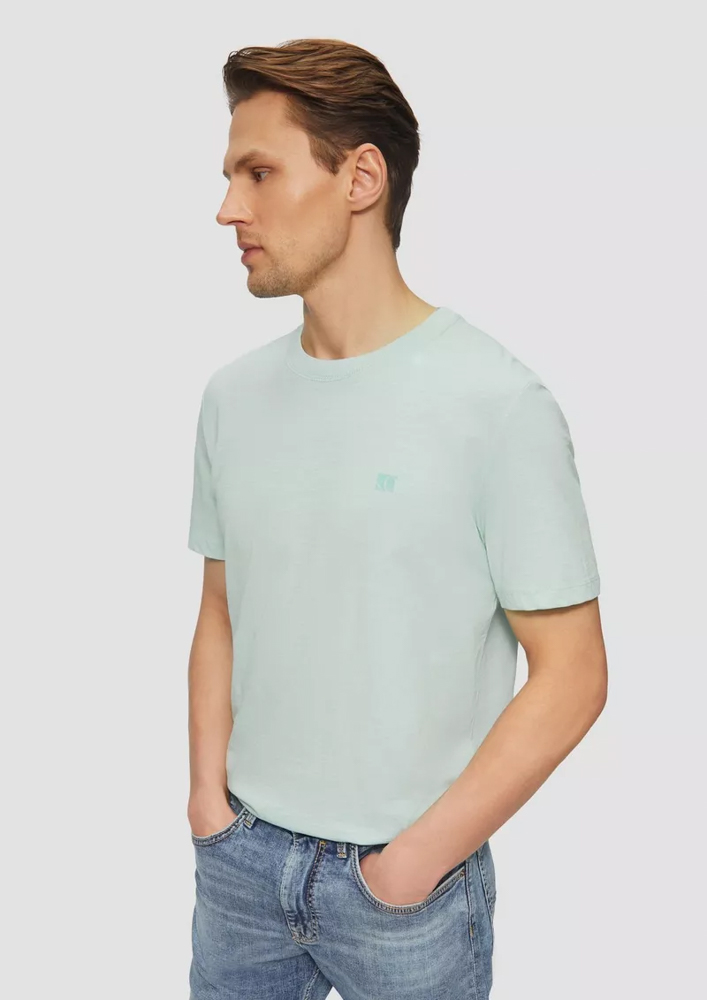 Ανδρικό T-shirt Μέντα S.Oliver 2166634-6092