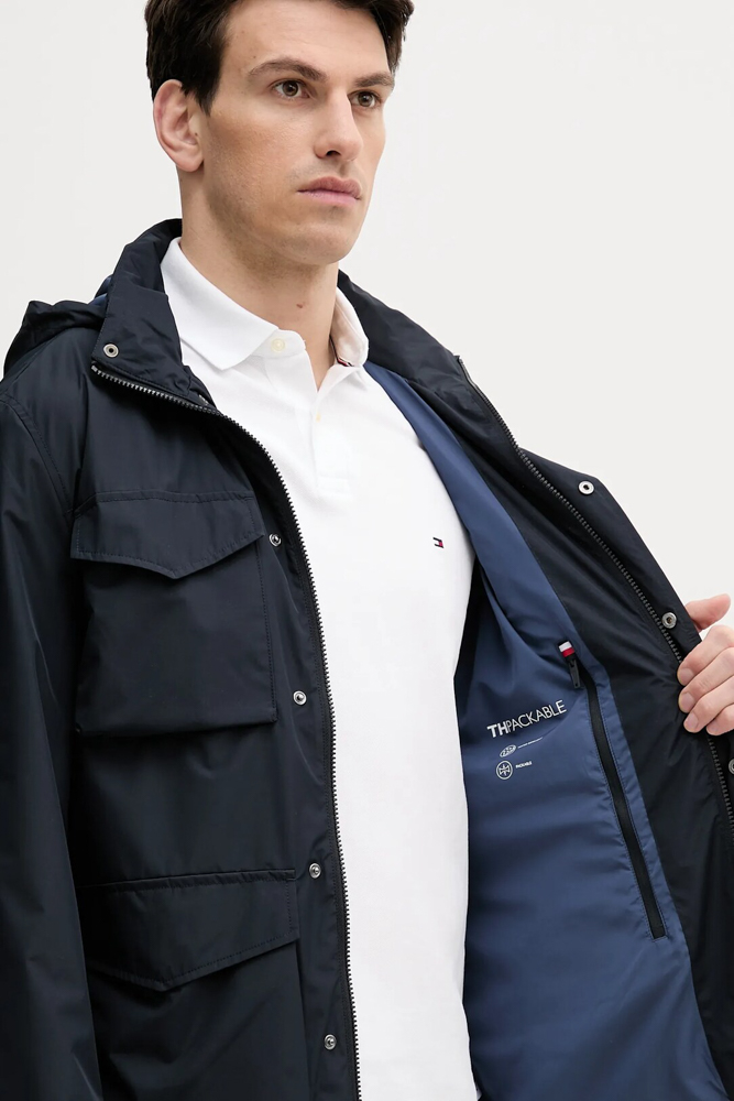Ανδρικό Μπουφάν Navy Μπλε Tommy Hilfiger MW0MW40223-DW5