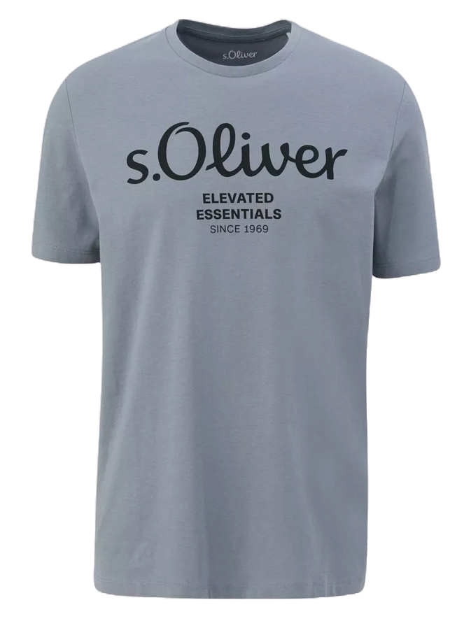 Ανδρικό T-shirt Γκρι S.Oliver 2139909-95D1