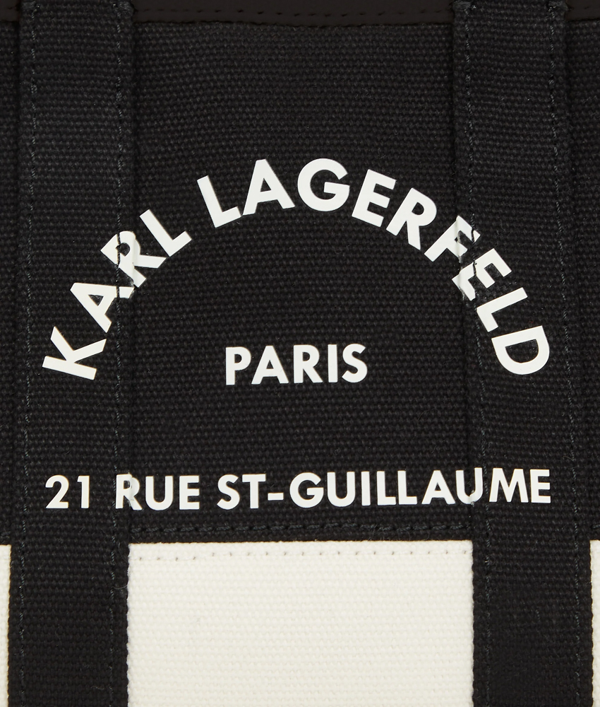 Γυναικεία K/Rsg Mini Tote Τσάντα Μαύρη Karl Lagerfeld A3W50027-1UG CANNOLI CREAM BL