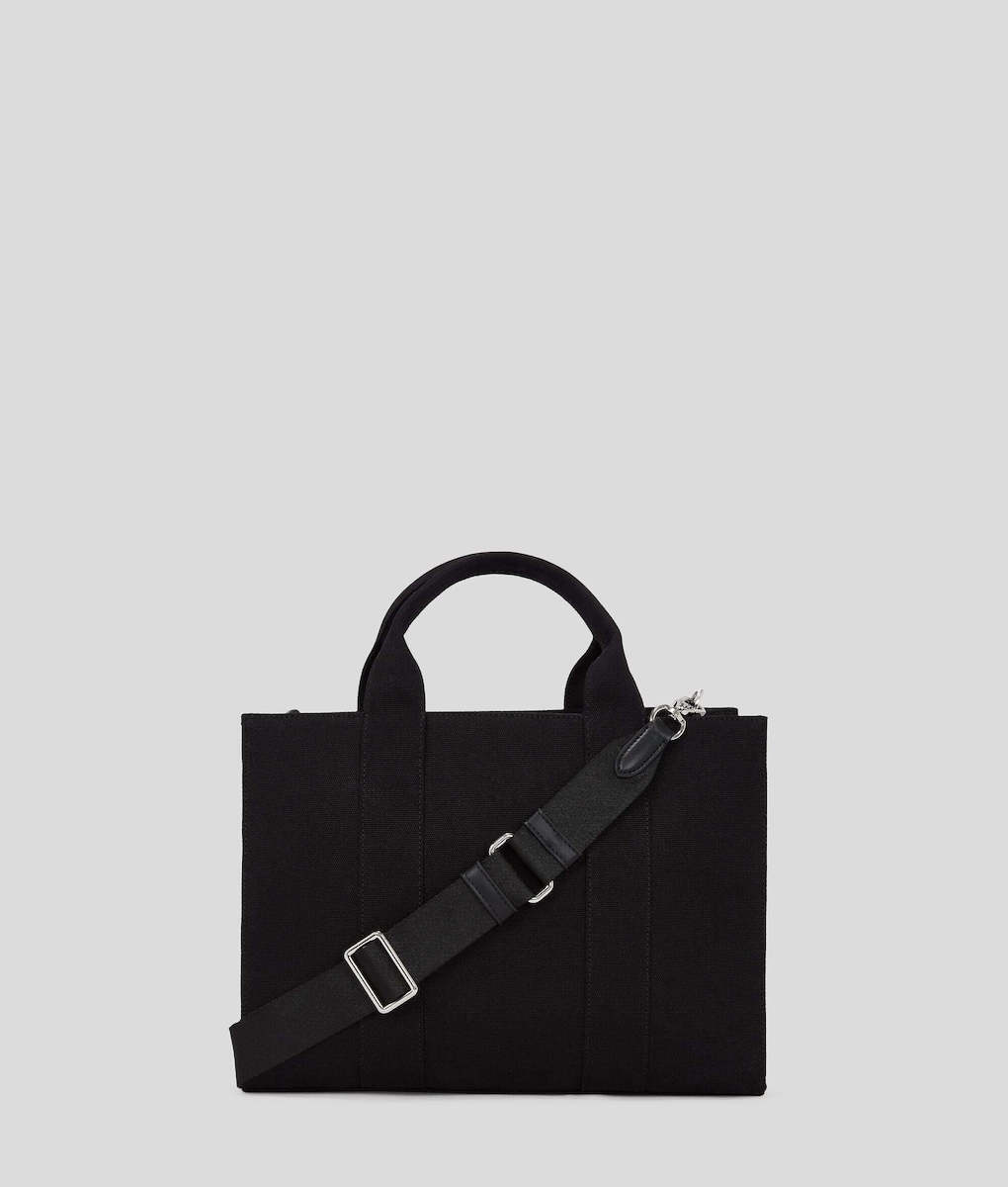 Γυναικεία Ikon Karl Square Tote Τσάντα Μαύρη Karl Lagerfeld A2W50047-999 BLACK