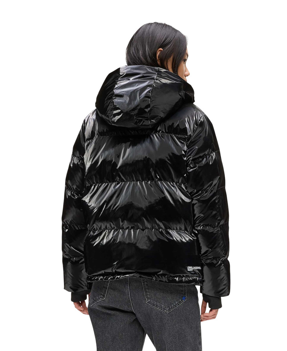 Γυναικείο Puffer Μπουφάν Μαύρο Karl Lagerfeld Jeans A4W15020-999 BLACK