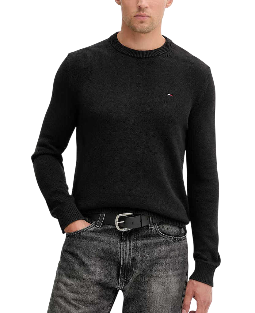 Ανδρικό Πουλόβερ Μαύρο Tommy Jeans DM0DM21787-BDS