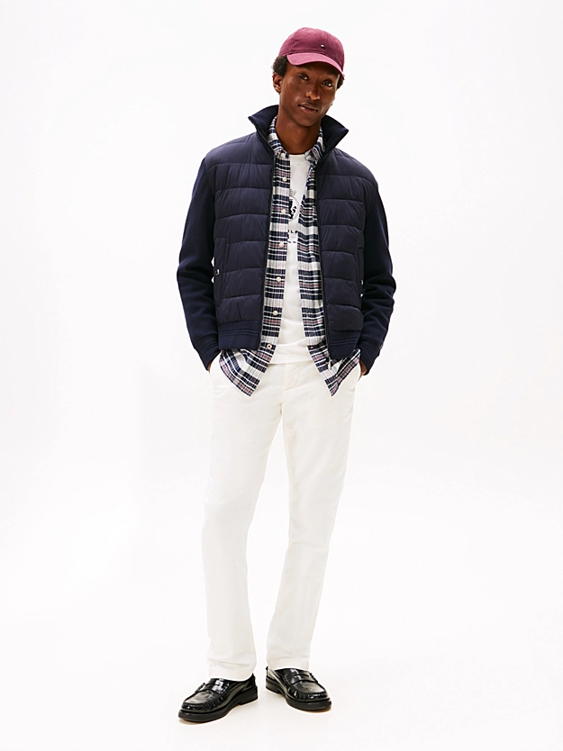 Ανδρικό Μπουφάν Navy Μπλε Tommy Hilfiger MW0MW40774-DW5