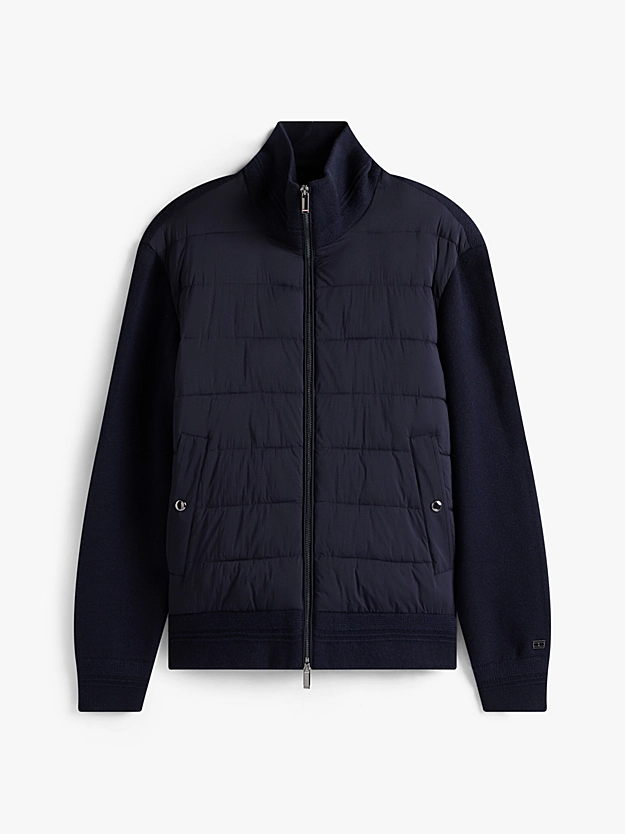 Ανδρικό Μπουφάν Navy Μπλε Tommy Hilfiger MW0MW40774-DW5