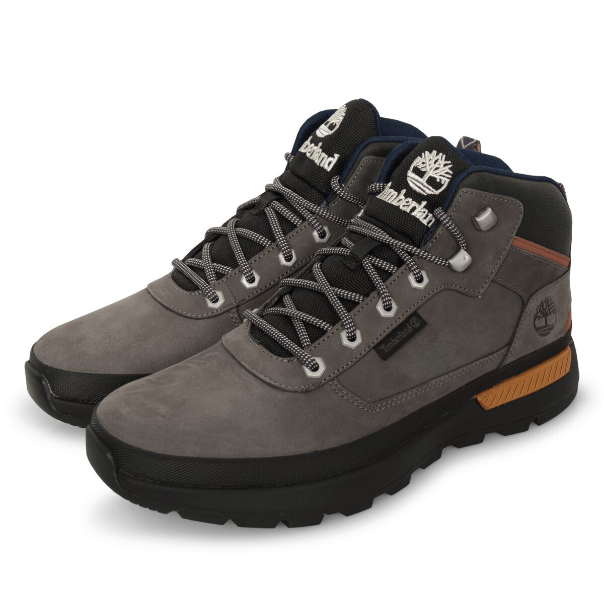 Ανδρικά Δερμάτινα Field Trekker Mid Lace Μποτάκια Γκρι Timberland TB0A61ER-033