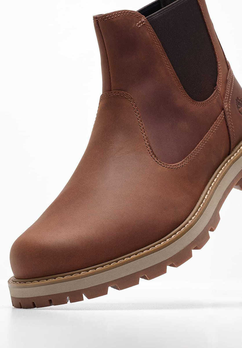 Ανδρικά Δερμάτινα Britton Road Chelsea Μποτάκια Καφέ Timberland TB0A6A4W-EM5