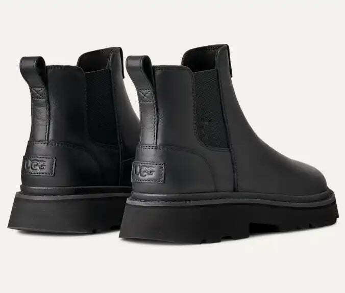 Ανδρικά Δερμάτινα Chelsea Lug Μποτάκια Μαύρα UGG 1172990-BLK