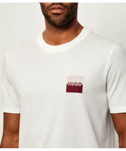 Ανδρικό Dapusi T-Shirt Λευκό Hugo 50544458-102