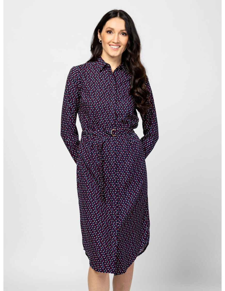 Γυναικείο Valentinaw25 Φόρεμα Navy Μπλε Heavy Tools T50037-TRICOLOR