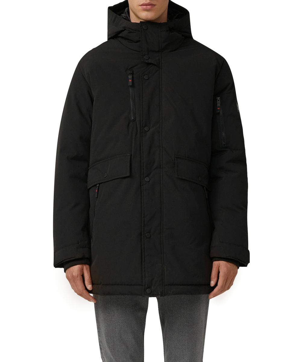 Ανδρικό Μπουφάν Μαύρο S.Oliver 2167457-9999