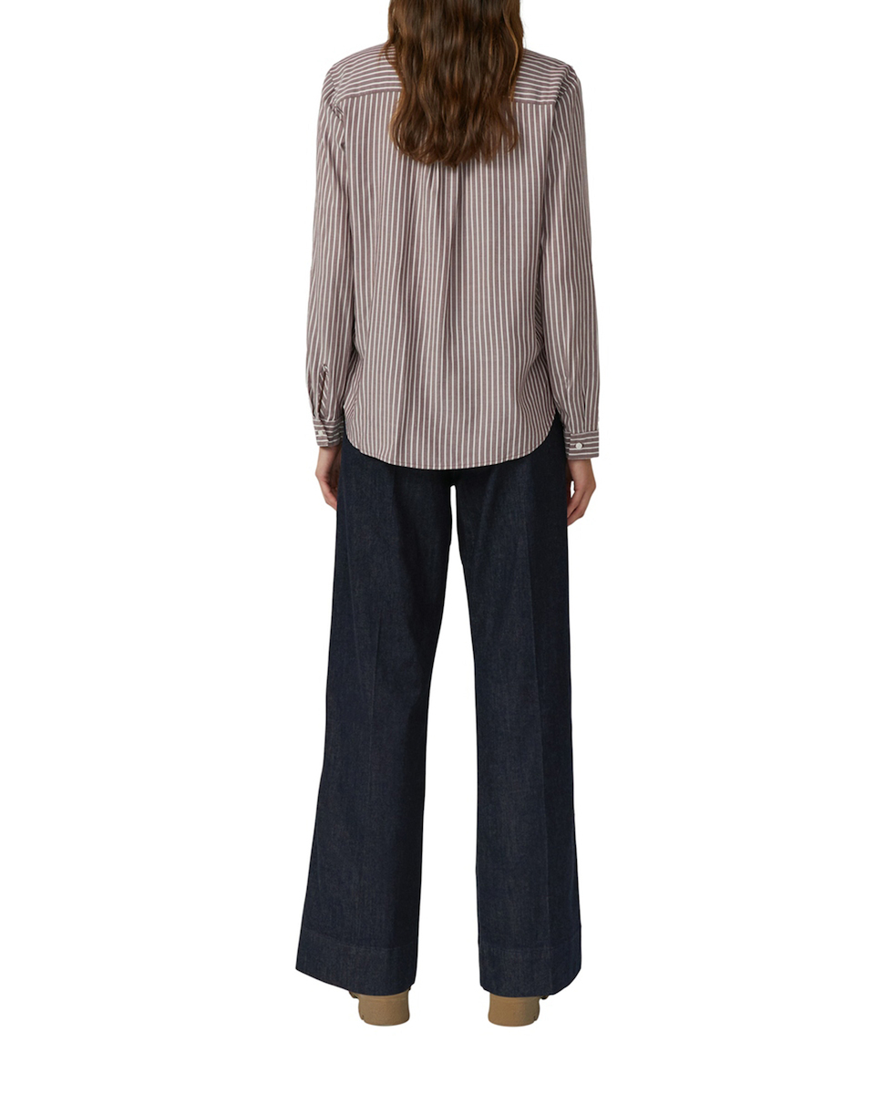 Γυναικείο Ριγέ Πουκάμισο Μπορντό S.Oliver 2173585-39G9