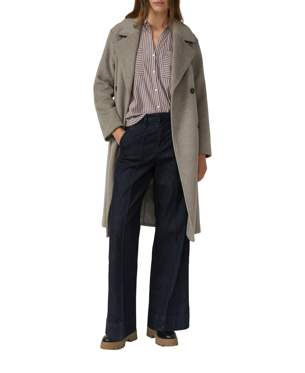 Γυναικείο Ριγέ Πουκάμισο Μπορντό S.Oliver 2173585-39G9