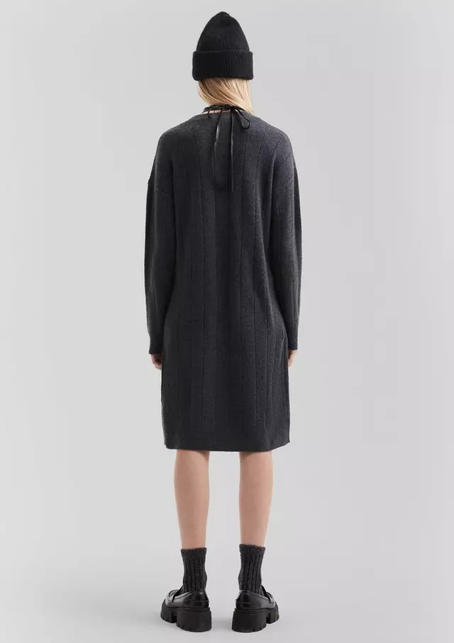 Γυναικείο Πλεκτό Φόρεμα Γκρι S.Oliver 2172039-98W0