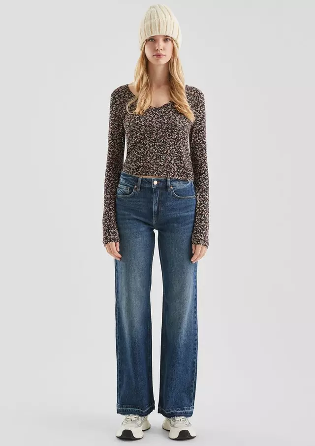 Γυναικείο Τζιν Navy Μπλε S.Oliver 2172357-57Z7