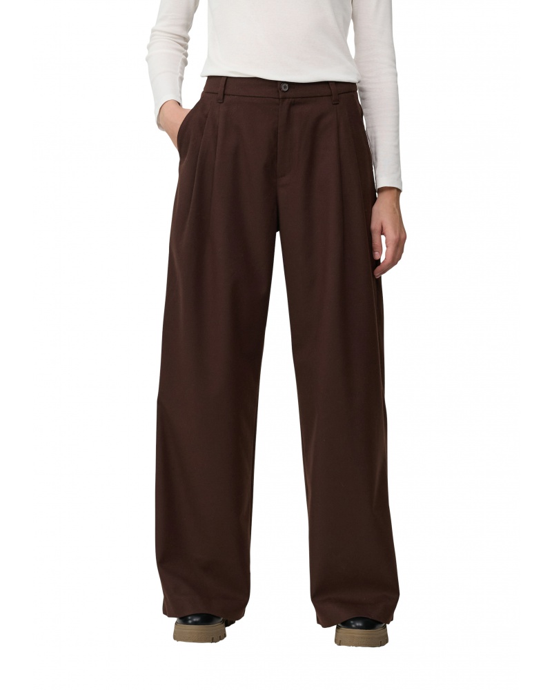 Γυναικείο Παντελόνι Καφέ S.Oliver 2170266-8945