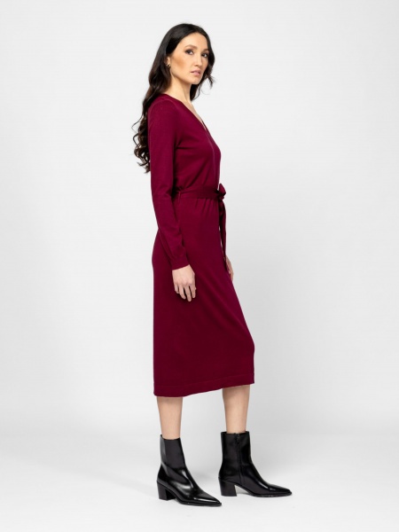 Γυναικείο Hemme Φόρεμα Μπορντό Heavy Tools T54014-WINE