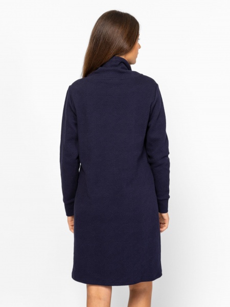 Γυναικείο Μακρυμάνικο Vanora Φόρεμα Navy Μπλε Heavy Tools T12023-NAVY