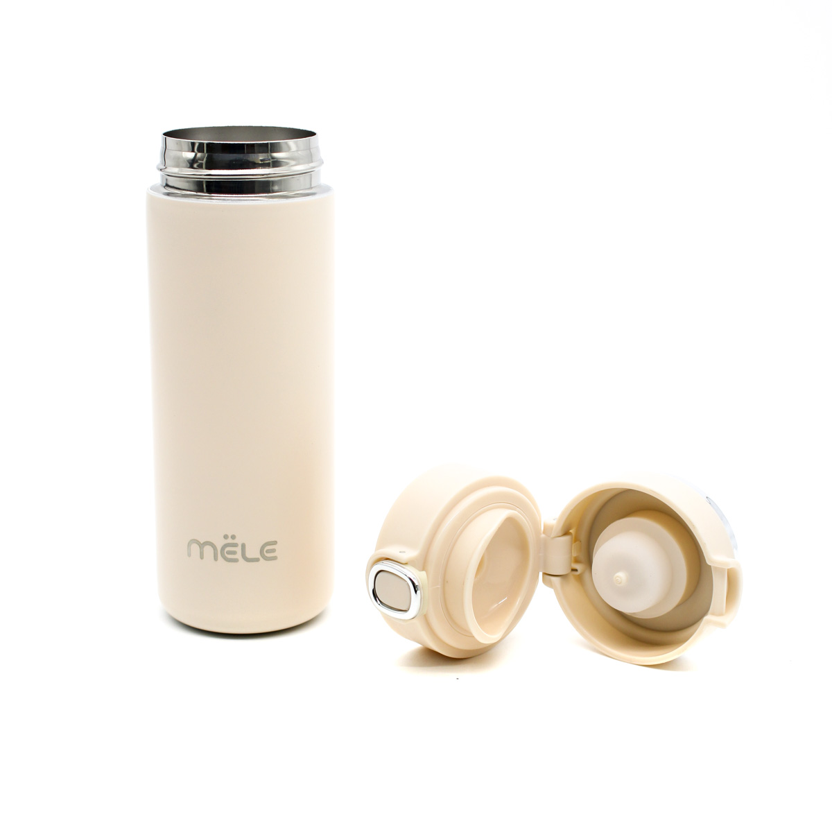 Μπουκάλι Θερμός 400ml Μπεζ Mele M100-BEIGE