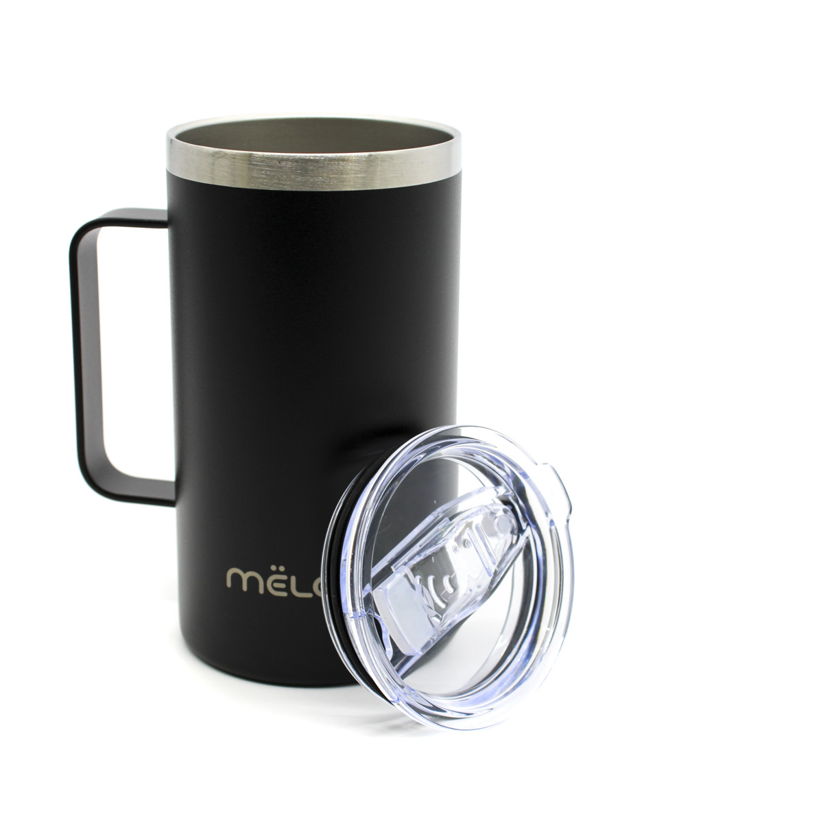 Ποτήρι Θερμός 750ml Μαύρο Mele M980-BLACK