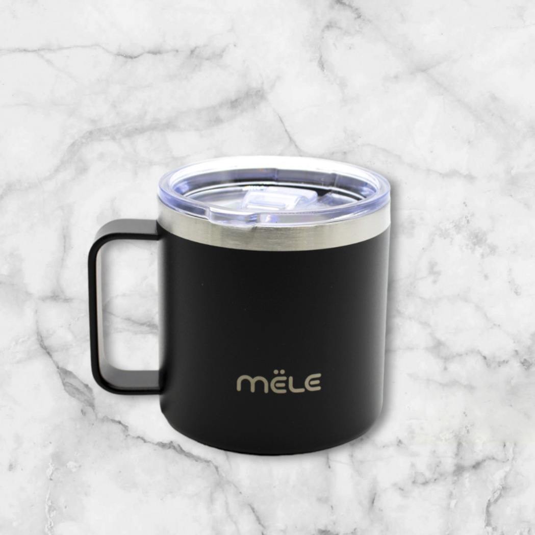 Ποτήρι Θερμός 420ml Μαύρο Mele M300-BLACK