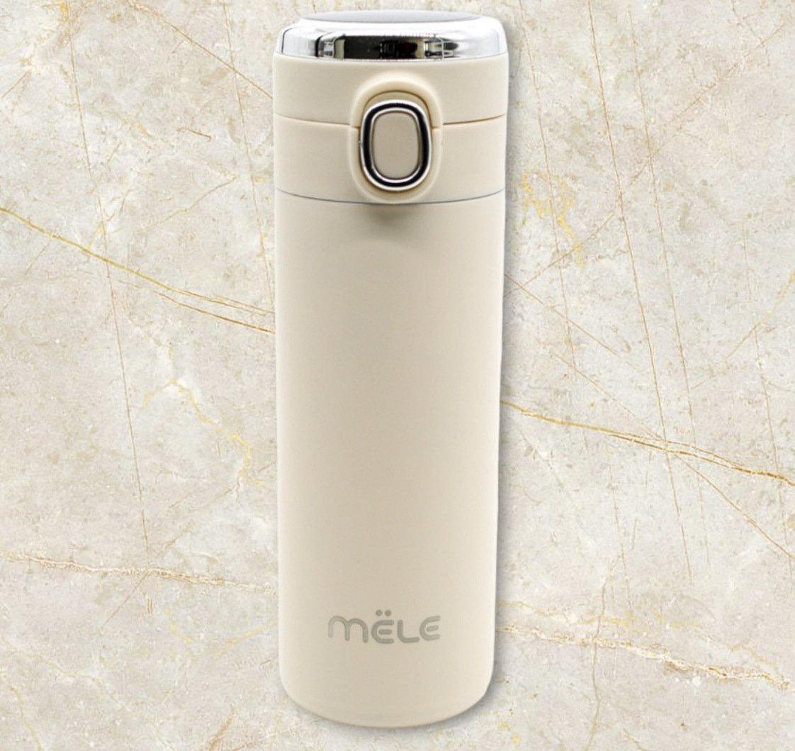 Μπουκάλι Θερμός 400ml Μπεζ Mele M100-BEIGE