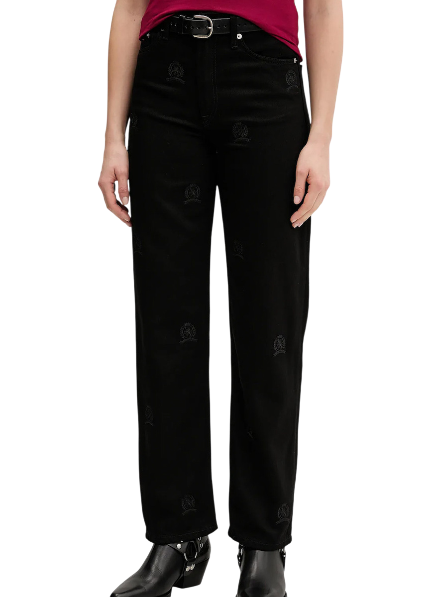 Γυναικείο Layla Slim Τζιν Μαύρο Tommy Jeans DW0DW22731-1BZ