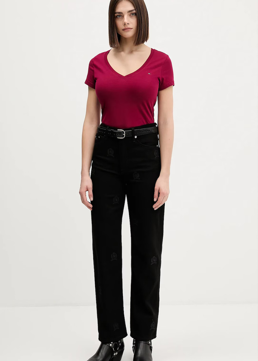 Γυναικείο Layla Slim Τζιν Μαύρο Tommy Jeans DW0DW22731-1BZ