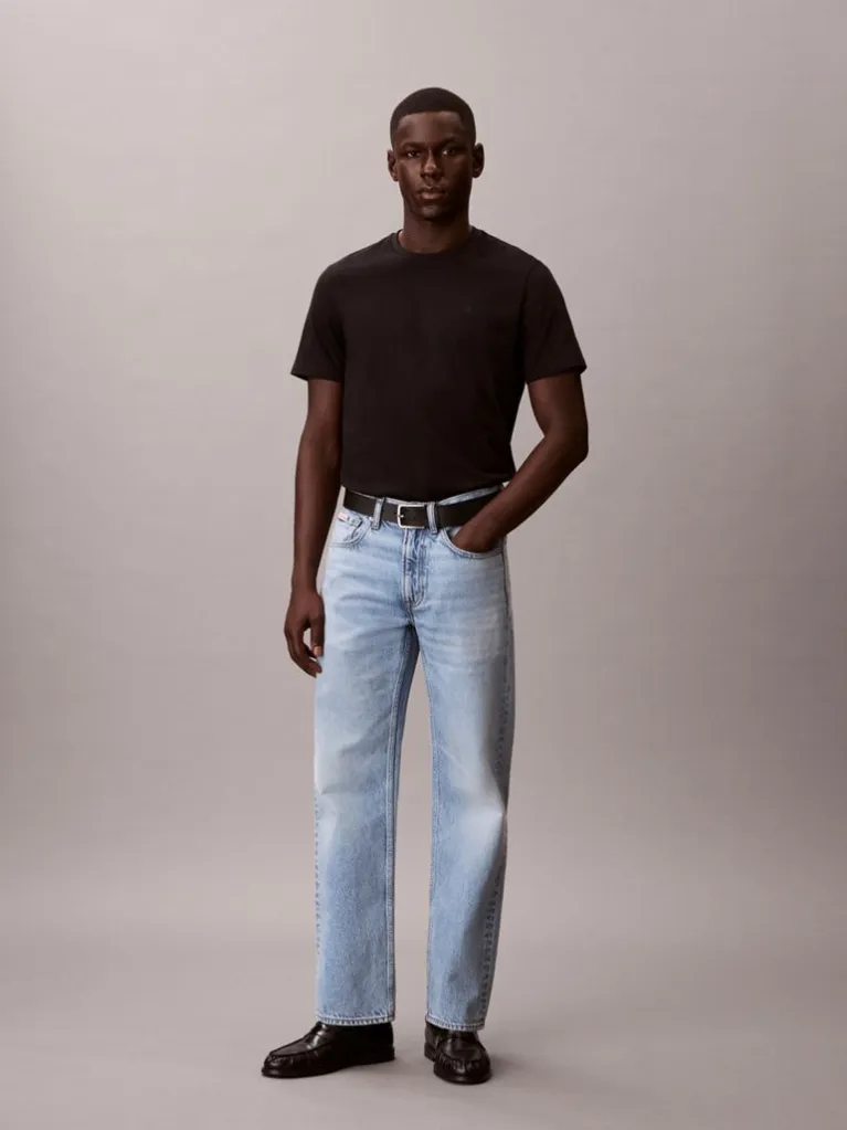 Ανδρικό Monogram T-shirt Μαύρο Calvin Klein LV04RD254G-UB1