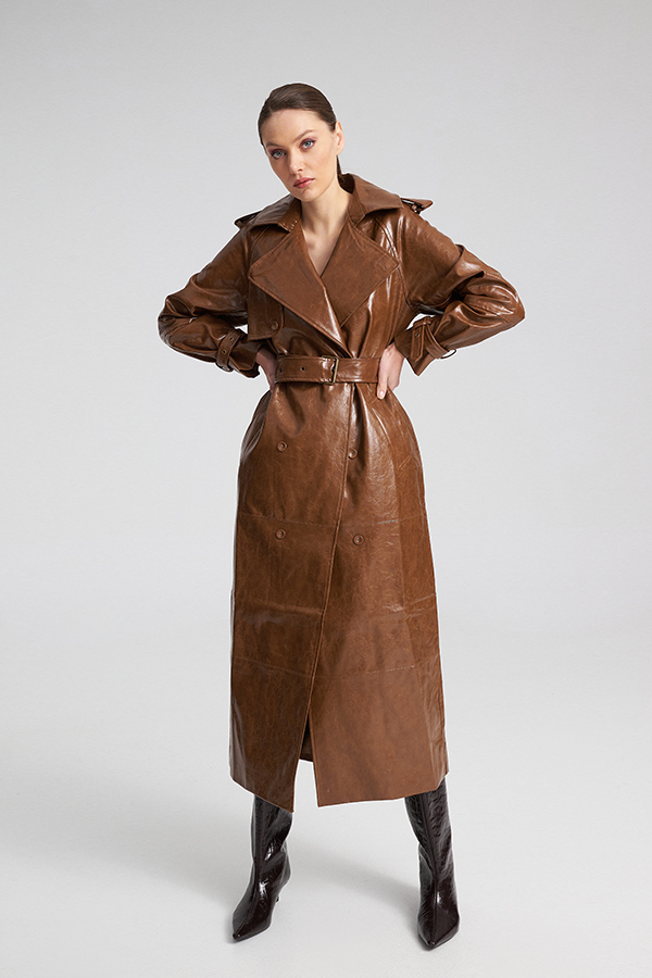 Γυναικεία Linkie Καπαρντίνα Camel Mind Matter MML25-02-06-013