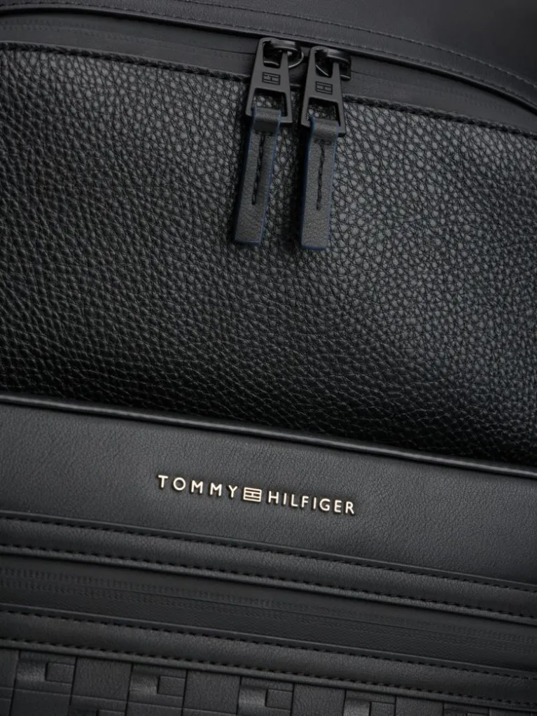 Ανδρικό Σακίδιο Πλάτης Μαύρο Tommy Hilfiger AM0AM13982-BDS