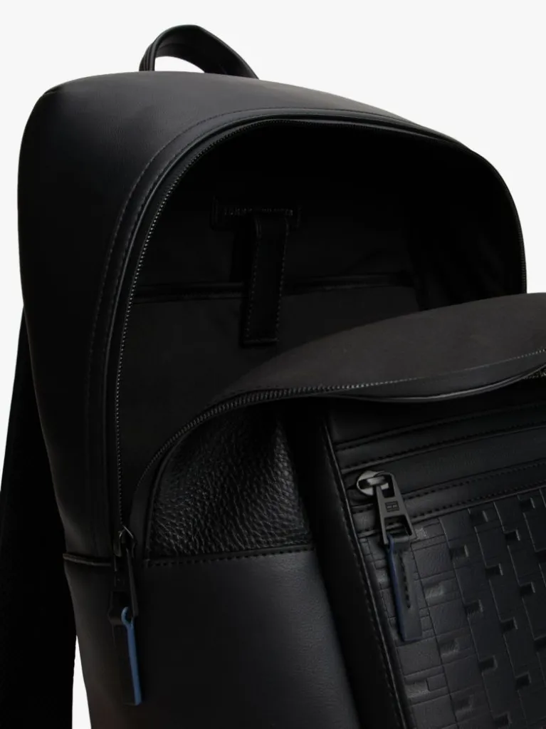 Ανδρικό Σακίδιο Πλάτης Μαύρο Tommy Hilfiger AM0AM13982-BDS