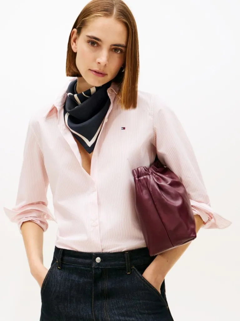 Γυναικείο Φουλάρι Navy Μπλε Tommy Hilfiger AW0AW18223-0GY