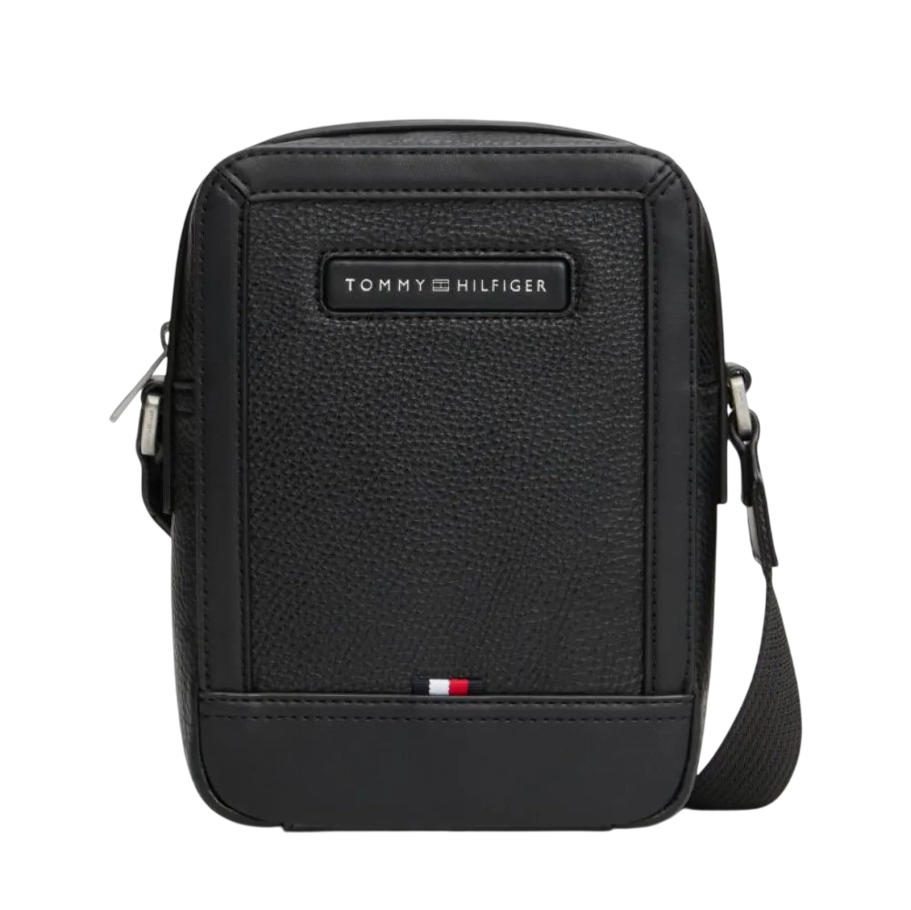 Ανδρική Τσάντα Χιαστί Μαύρη Tommy Hilfiger AM0AM14011-BDS