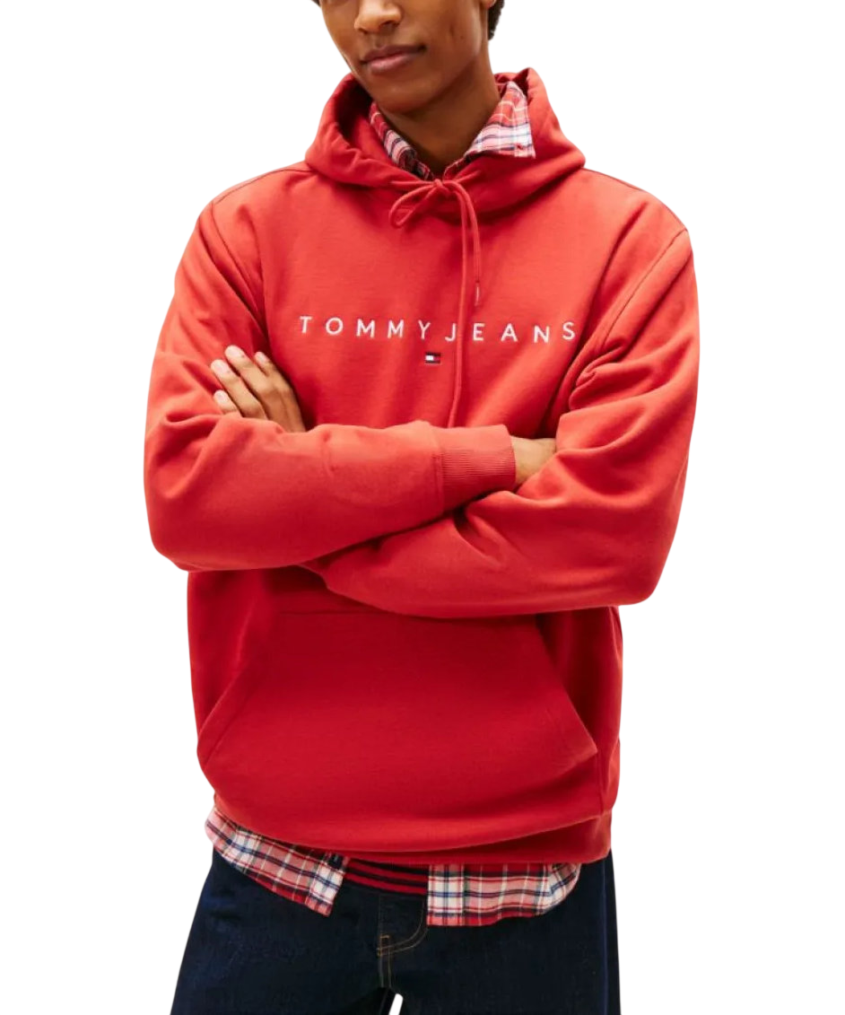 Ανδρικό Φούτερ Κόκκινο Tommy Jeans DM0DM20746-XL0