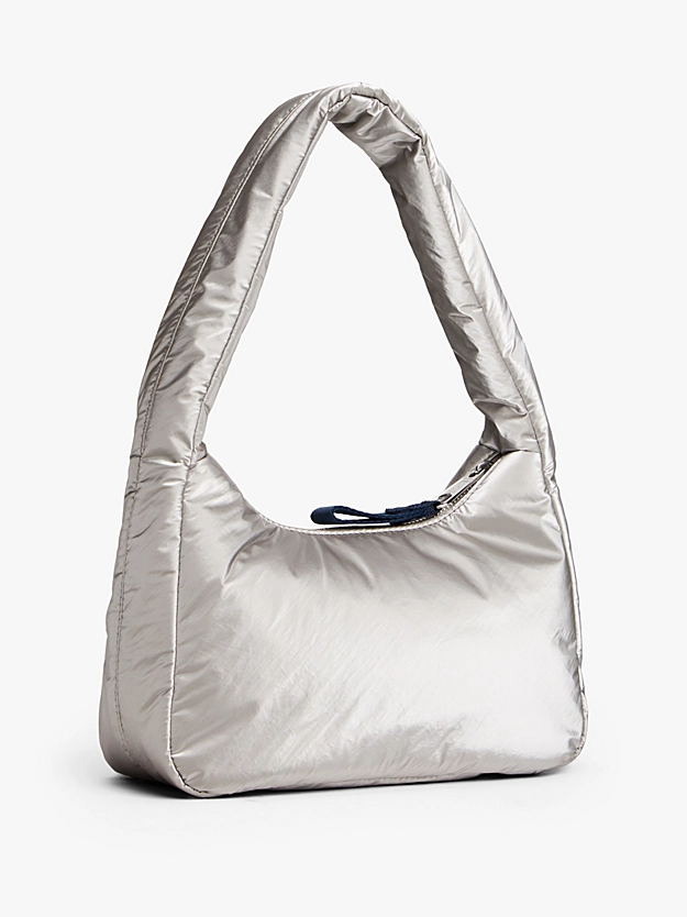 Γυναικεία Τσάντα Ασημί Tommy Jeans AW0AW18066-0IP