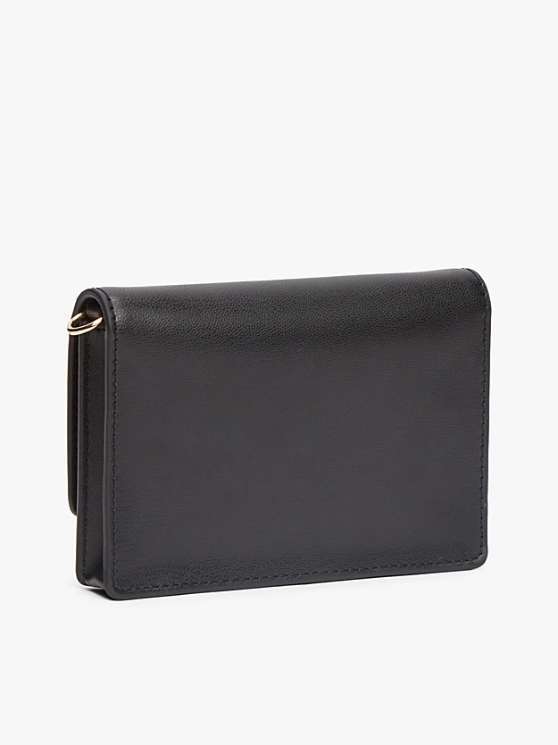 Γυναικείο Πορτοφόλι Μαύρο Tommy Hilfiger AW0AW18248-BDS