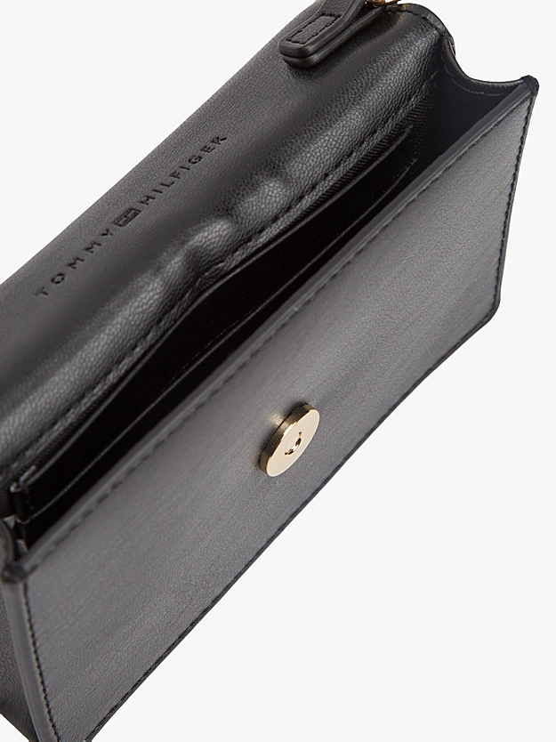 Γυναικείο Πορτοφόλι Μαύρο Tommy Hilfiger AW0AW18248-BDS