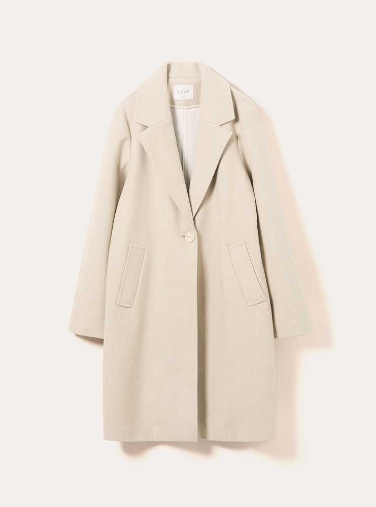 Γυναικείο Παλτό Μπεζ Alcott CP2270DOAX15-MEL DARK