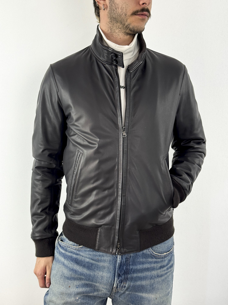 Ανδρικό Μπουφάν Σκούρο Καφέ Maffei 51220-T MORO