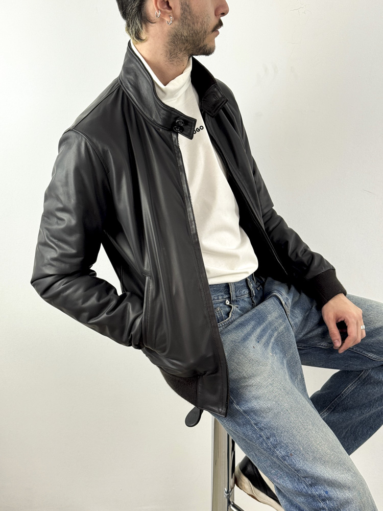 Ανδρικό Μπουφάν Σκούρο Καφέ Maffei 51220-T MORO